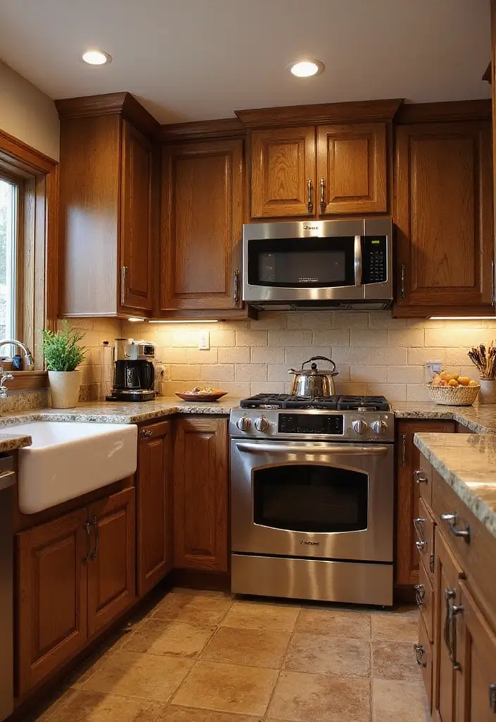 25 Brown Wood Kitchen Decor Ideas for Natural Warmth 30 25 Brown Wood Kitchen Decor Ideas for Natural Warmth - 6. Brown Wood Cabinetry