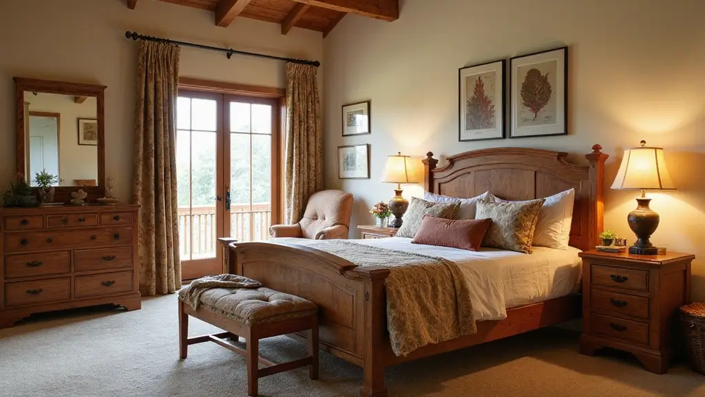 25 Cherry Wood Bedroom Furniture Decor Ideas for a Classic Look