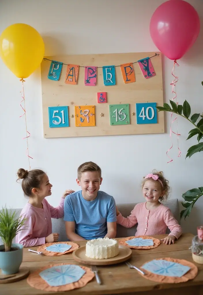 25 DIY Wood Sign Ideas with Words for Unique Wall Decor 65 25 DIY Wood Sign Ideas with Words for Unique Wall Decor - 19. DIY Birthday Countdown Sign