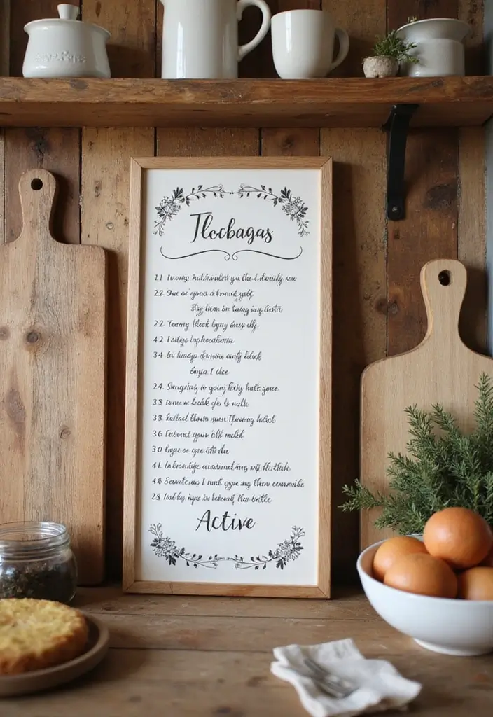 25 DIY Wood Sign Ideas with Words for Unique Wall Decor 15 25 DIY Wood Sign Ideas with Words for Unique Wall Decor - 5. Family Recipe Sign