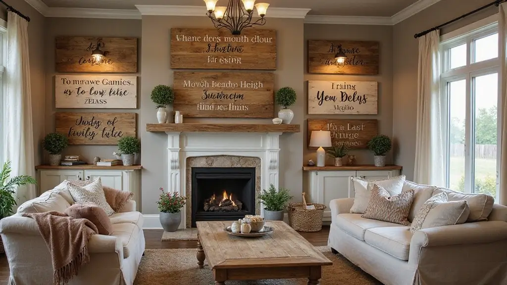 25 DIY Wood Sign Ideas with Words for Unique Wall Decor