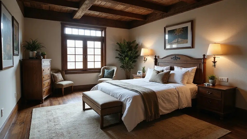 25 Dark Wood Floor Bedroom Decor Ideas for a Timeless Feel