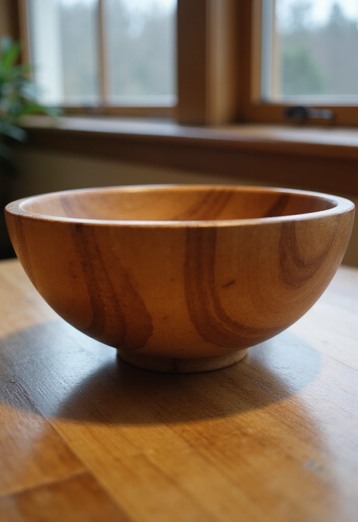 25 Easy DIY Home Decor Wood Project Ideas for Beginners - 16. Wooden Bowl
