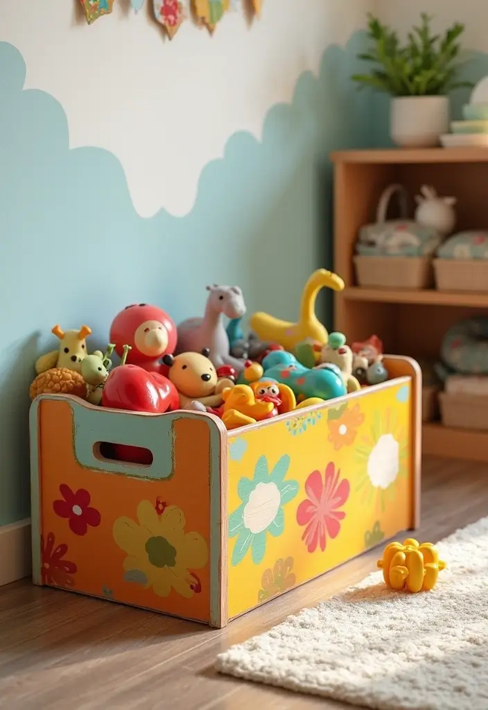 25 Easy DIY Home Decor Wood Project Ideas for Beginners - 24. Wooden Toy Box