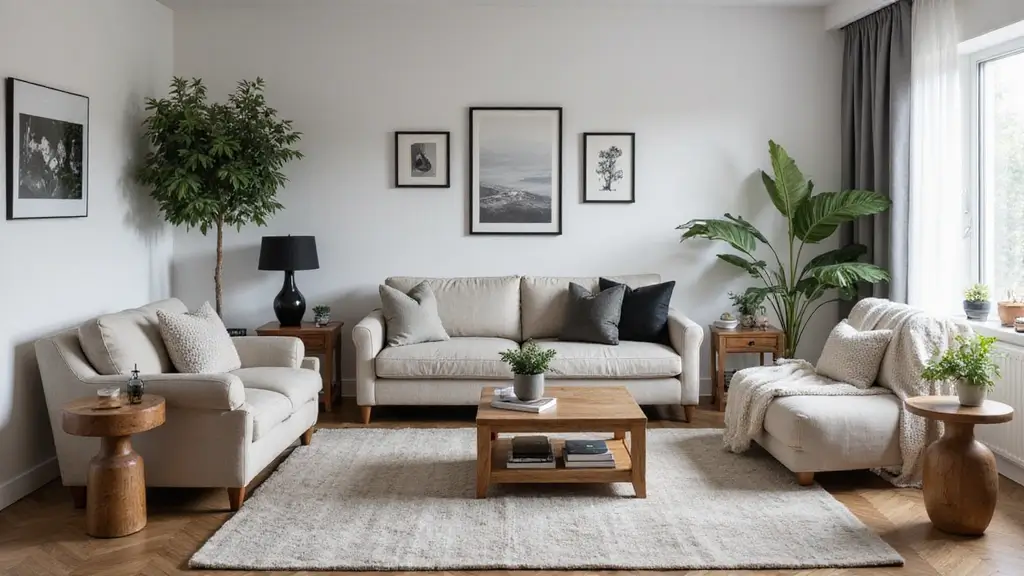 25 Natural Wood Black and White Decor Ideas for Modern Homes