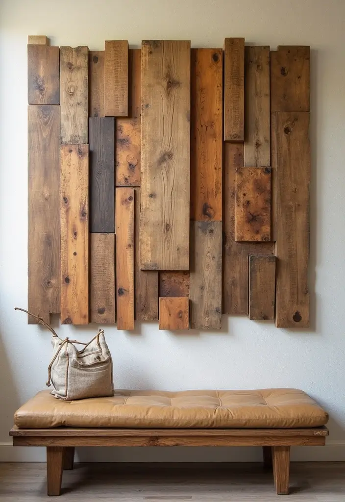 25 Small Scrap Wood Projects for Easy Home Decor Crafts 1 25 Small Scrap Wood Projects for Easy Home Decor Crafts - 1. Rustic Wood Wall Art