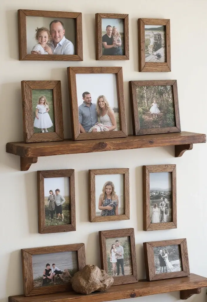 25 Small Scrap Wood Projects for Easy Home Decor Crafts 2 25 Small Scrap Wood Projects for Easy Home Decor Crafts - 2. Scrap Wood Picture Frames