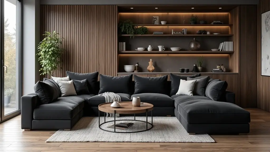 27 Black and Wood Living Room Decor Ideas That Feel Sleek and Cozy