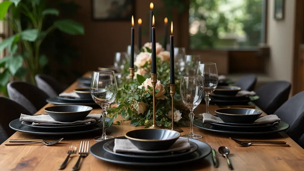 27 Black and Wood Party Decor Ideas for a Classy Setup