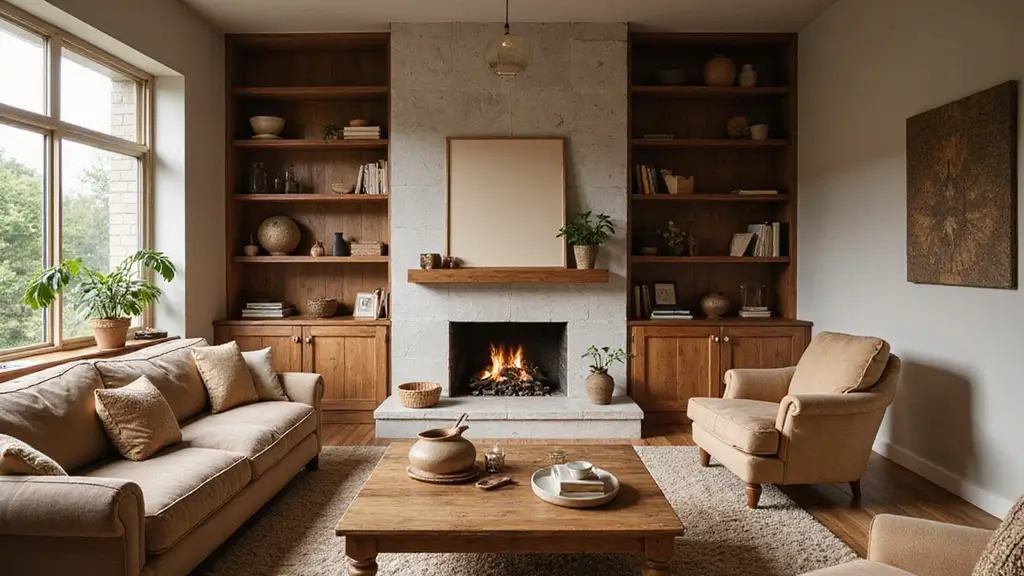 27 Brown Wood Living Room Decor Ideas That Feel Cozy and Balanced