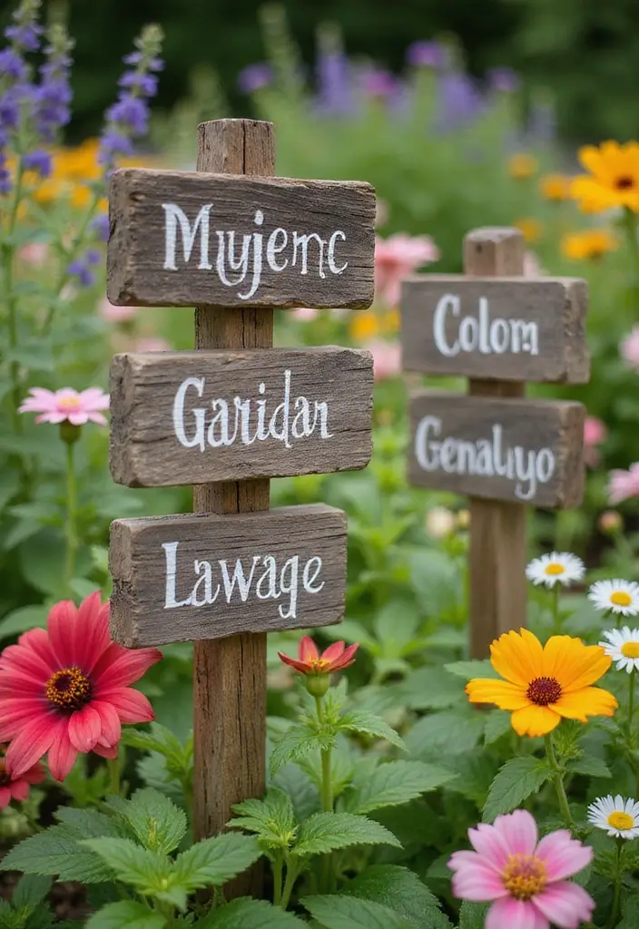 27 DIY Wood Block Craft Ideas for Rustic Home Decor 32 27 DIY Wood Block Craft Ideas for Rustic Home Decor - 12. Wood Block Garden Markers