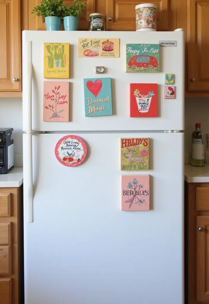 27 DIY Wood Block Craft Ideas for Rustic Home Decor 36 27 DIY Wood Block Craft Ideas for Rustic Home Decor - 16. Wood Block Magnets