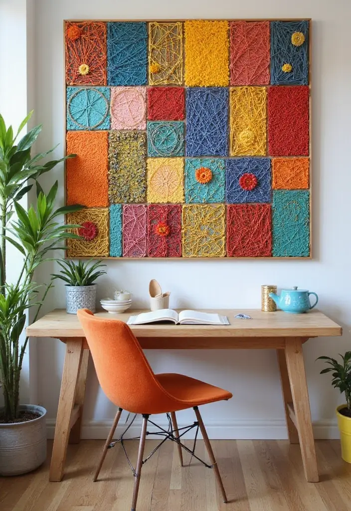 27 DIY Wood Block Craft Ideas for Rustic Home Decor 54 27 DIY Wood Block Craft Ideas for Rustic Home Decor - 22. Wood Block String Art