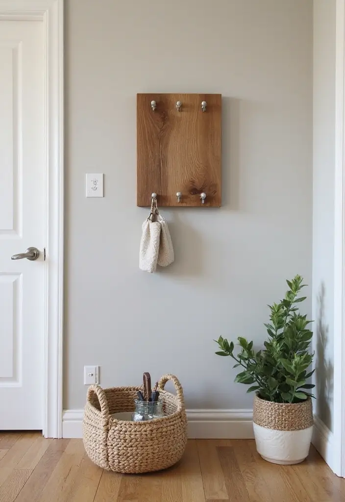 27 DIY Wood Block Craft Ideas for Rustic Home Decor 28 27 DIY Wood Block Craft Ideas for Rustic Home Decor - 8. Wood Block Key Holders
