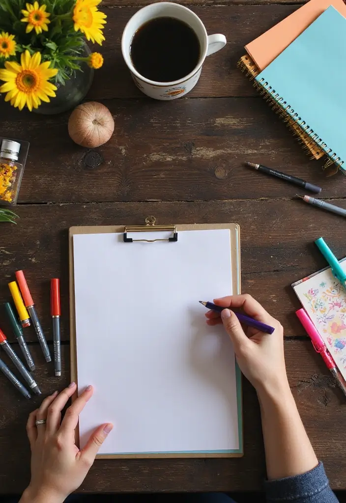 27 Dark Wood Desk Decor Ideas for a Stylish Home Office 61 27 Dark Wood Desk Decor Ideas for a Stylish Home Office - 21. Using Colorful Stationery
