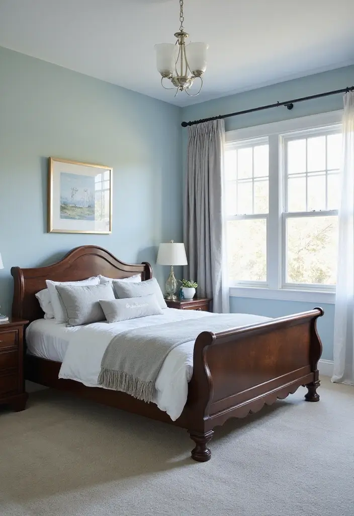 27 Dark Wood and White Decor Ideas for Bright Balanced Interiors - 11. Choose Soft Color Palettes