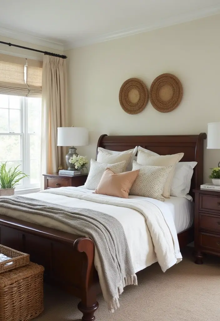 27 Dark Wood and White Decor Ideas for Bright Balanced Interiors - 21. Utilize Functional Decor