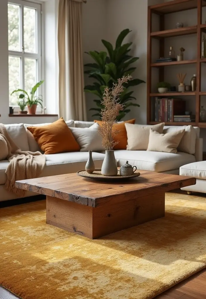 28 Gold and Wood Living Room Decor Ideas That Feel Luxurious 45 28 Gold and Wood Living Room Decor Ideas That Feel Luxurious - 15. Gold Area Rugs
