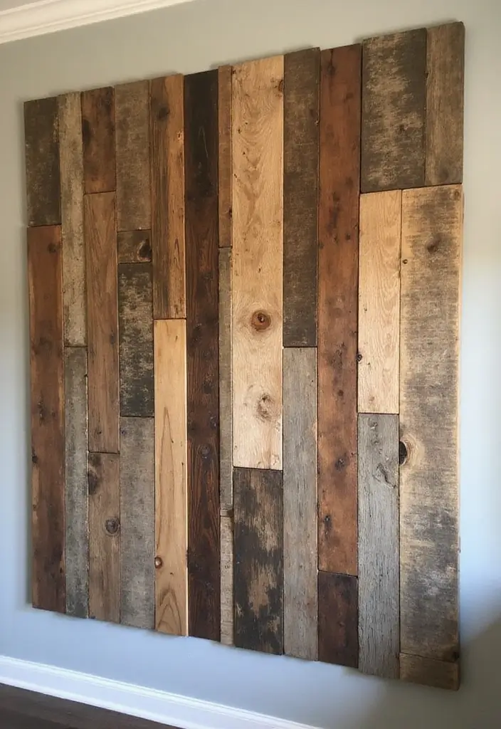 28 Scrap Wood Art Projects for DIY Rustic Wall Decor 55 28 Scrap Wood Art Projects for DIY Rustic Wall Decor - 21. Scrap Wood Wall Art Panels