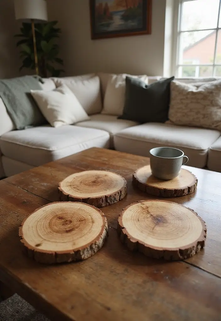 28 Scrap Wood Art Projects for DIY Rustic Wall Decor 25 28 Scrap Wood Art Projects for DIY Rustic Wall Decor - 7. Scrap Wood Coasters