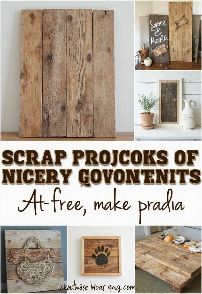 28 Scrap Wood Art Projects for DIY Rustic Wall Decor 81 28 Scrap Wood Art Projects for DIY Rustic Wall Decor - Conclusion
