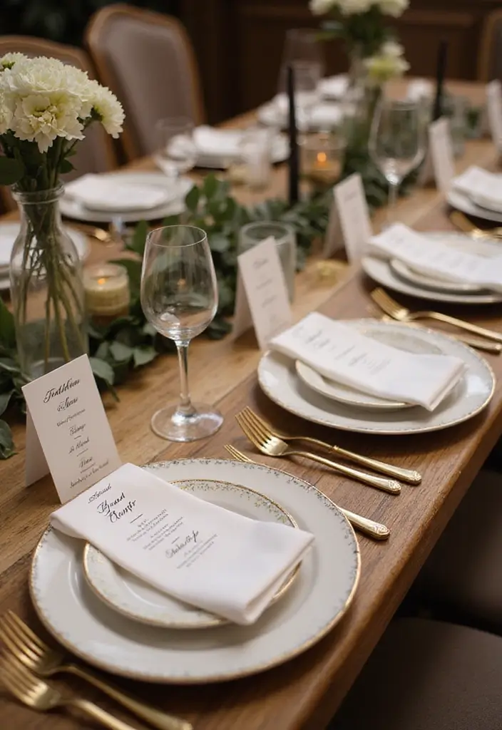 28 Wood Dining Room Table Decor Ideas for Every Season - 24. Bespoke Table Settings