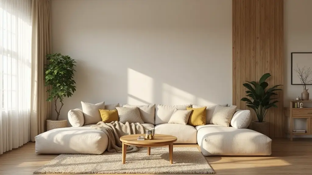 30 Beige and Wood Living Room Decor Ideas for a Soft Natural Style