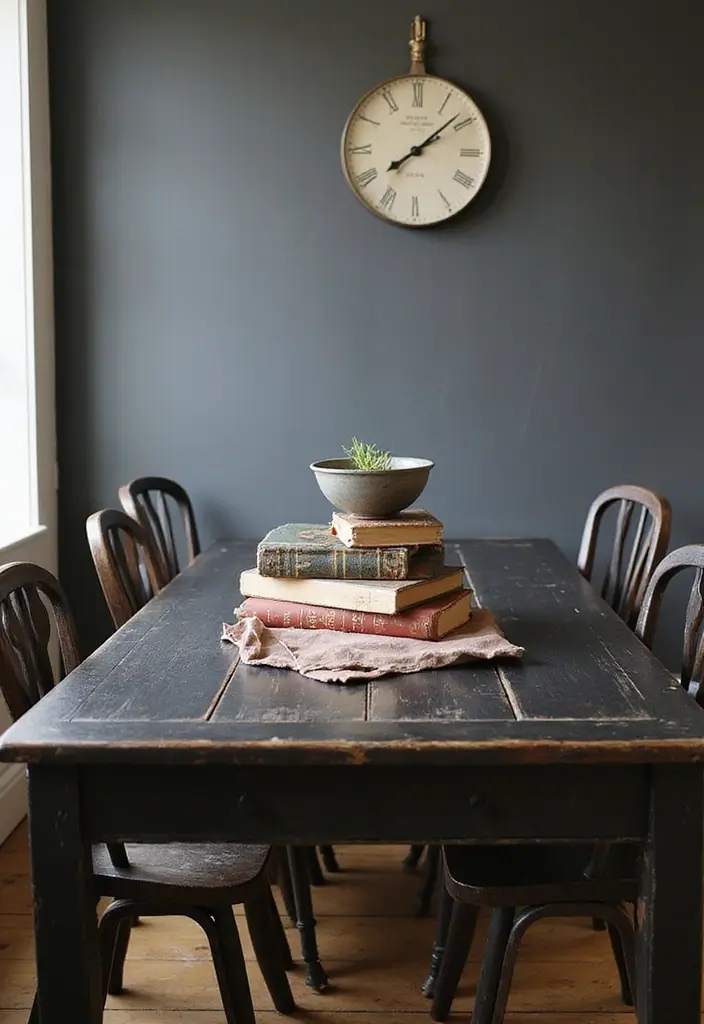 30 Black Wood Dining Table Decor Ideas for Elegant Dining Rooms 75 30 Black Wood Dining Table Decor Ideas for Elegant Dining Rooms - 23. Unique Table Decor Items
