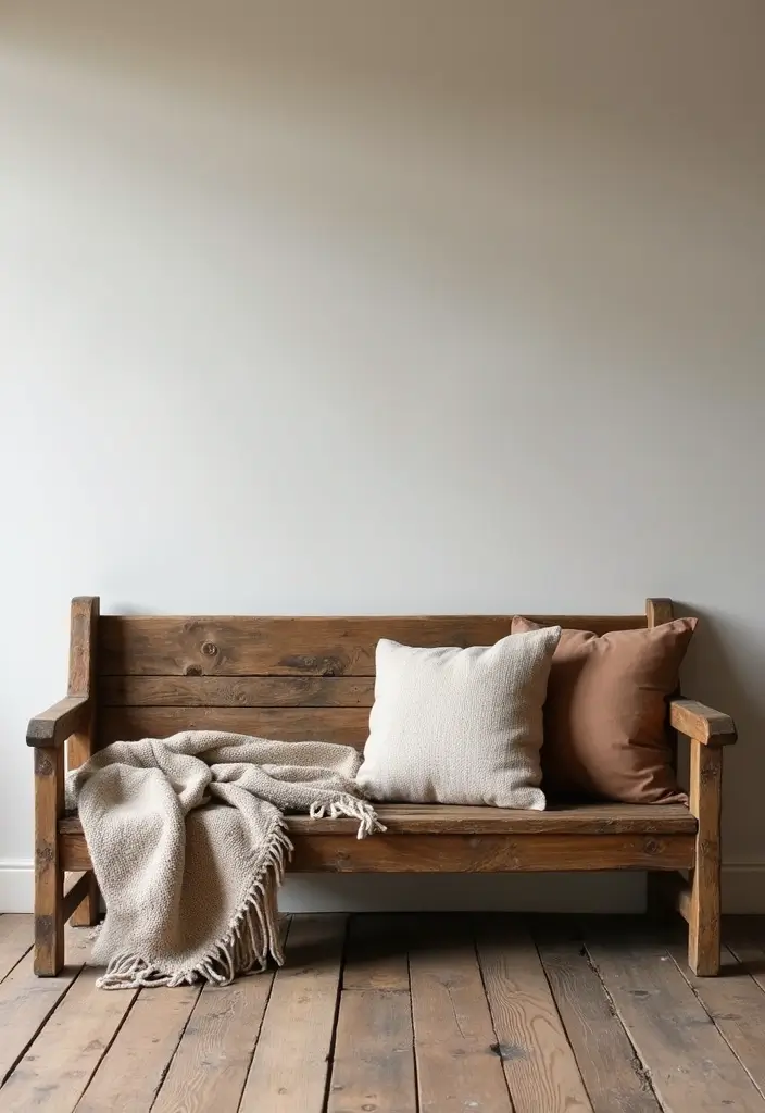 30 Scrap Wood DIY Projects for Cozy Home Decorations - 10. Scrap Wood Bench