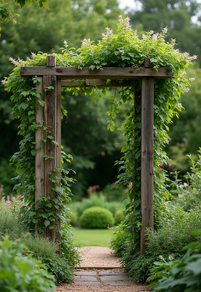 30 Scrap Wood DIY Projects for Cozy Home Decorations - 29. Scrap Wood Garden Trellis