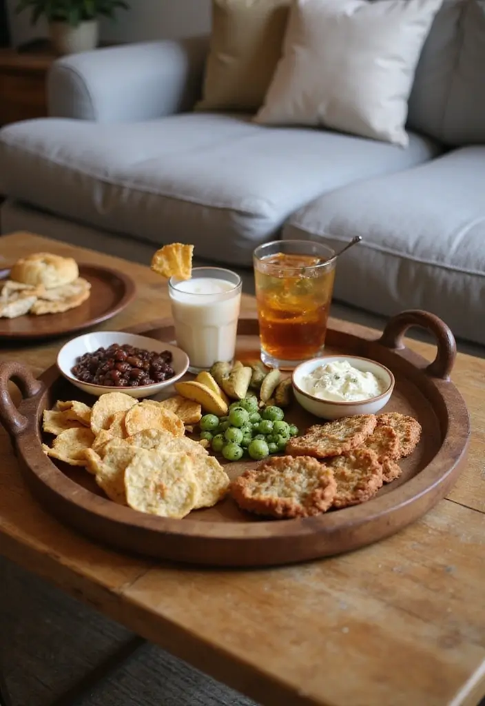 30 Scrap Wood DIY Projects for Cozy Home Decorations - 7. Wooden Serving Tray