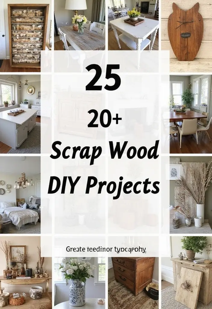 30 Scrap Wood DIY Projects for Cozy Home Decorations - Conclusion